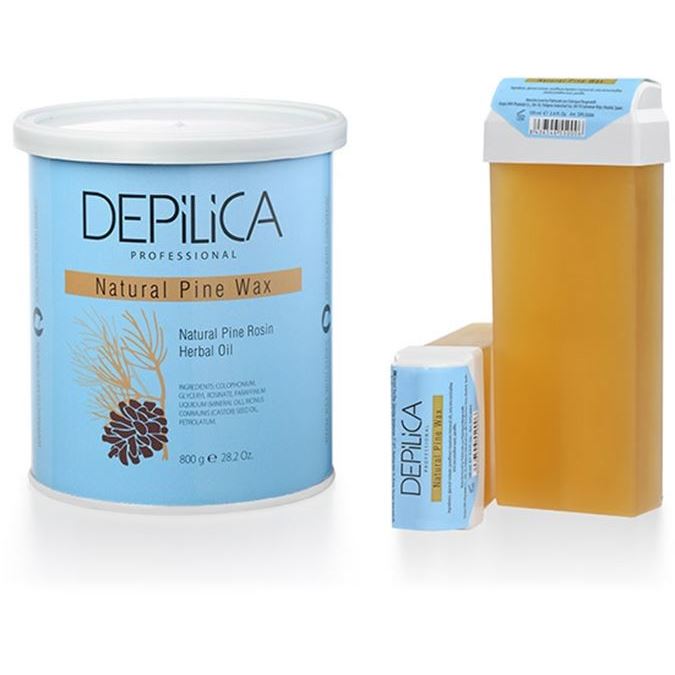 Depilica Professional Восковая эпиляция Natural Pine Wax Теплый воск с сосновой смолой