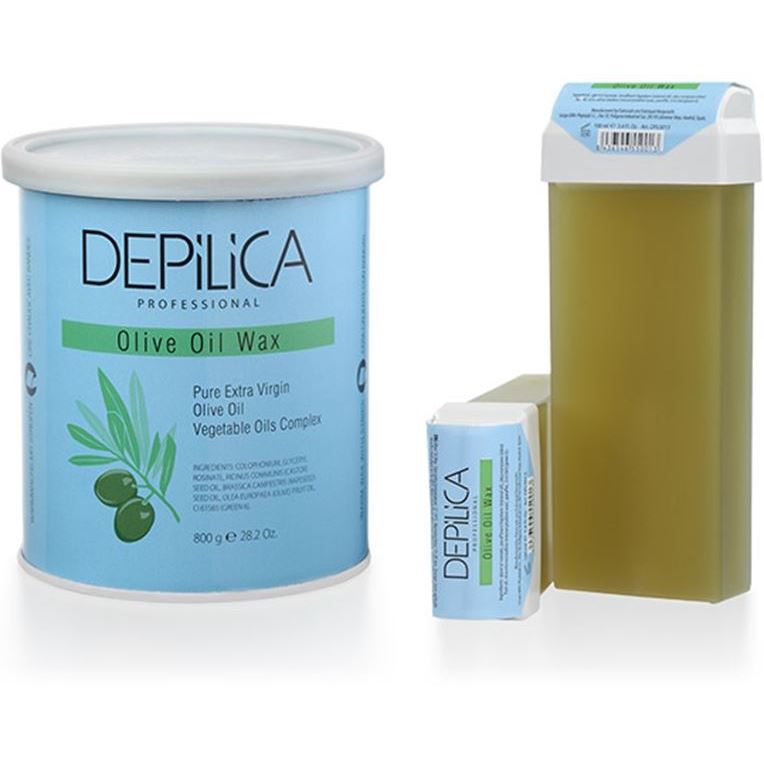Depilica Professional Восковая эпиляция Olive Oil Wax Теплый воск с маслом оливы