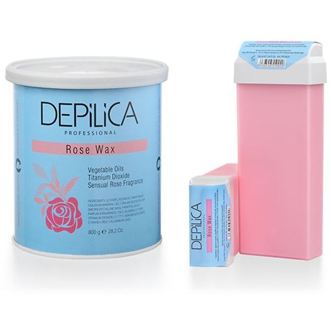 Depilica Professional Восковая эпиляция Rose Wax Теплый воск Розовый