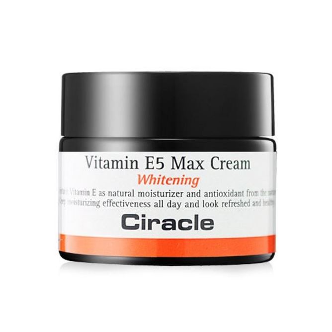 Ciracle Care Skin Treatment Vitamin E5 Max Cream Крем для лица осветляющий