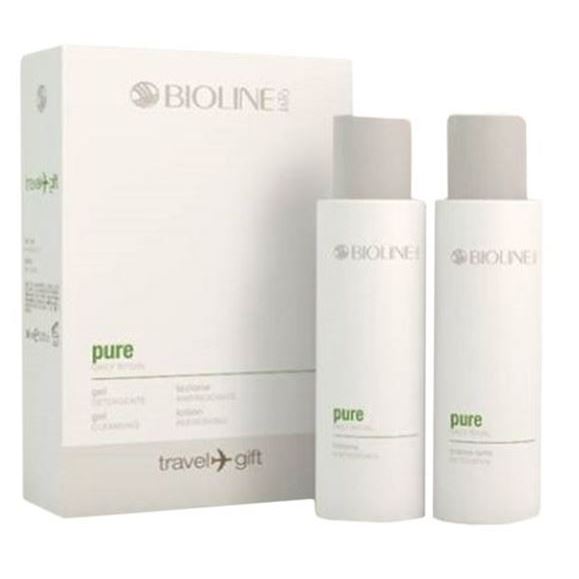 Bioline JaTo Travel Sets Travel Kit Daily Ritual Pure Дорожный набор для восстановления баланса кожи и снятия макияжа