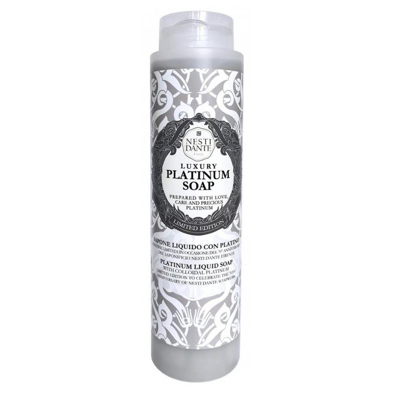 Nesti Dante Shower Gel Luxury Platinum Soap 70th Anniversary Гель для душа юбилейный платиновый