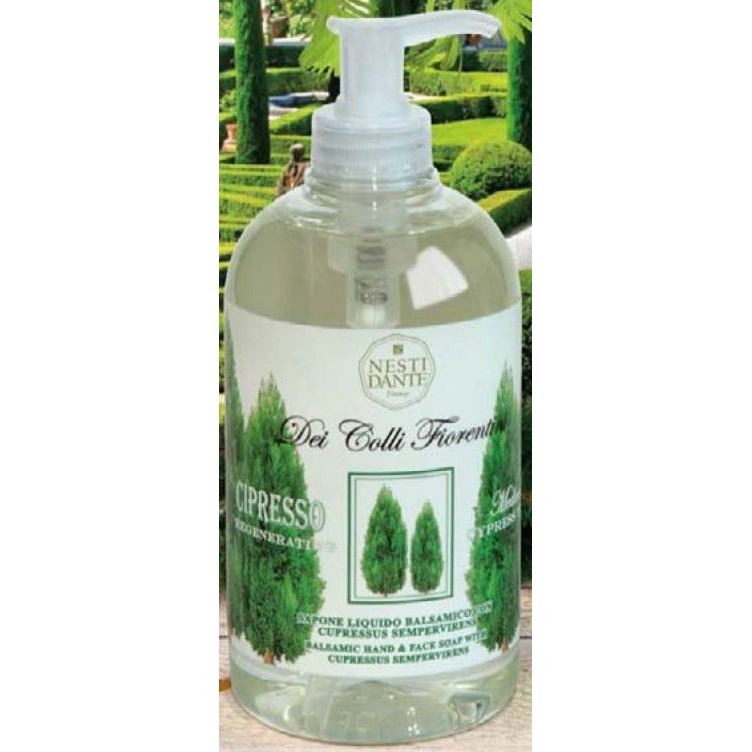 Nesti Dante Liquid Soap Regenerating Cypress tree  Жидкое мыло "Восстанавливающий кипарис"