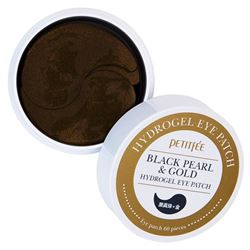 Black Pearl & Gold Eye Patch