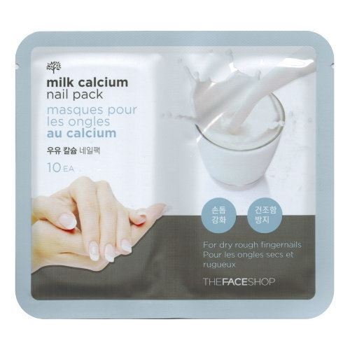 The Face Shop Body&Hair Care Milk Calcium Nail Pack Маска для ногтей молочная с кальцием