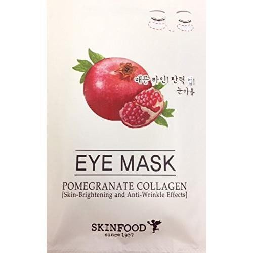 SkinFood Face Care Pomegranate Collagen Eye Mask Патчи для глаз укрепляющие 