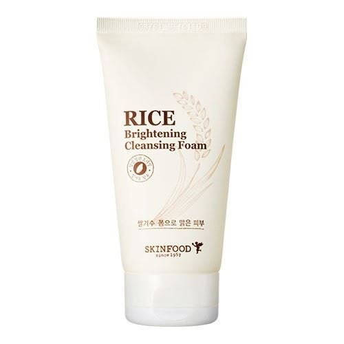 SkinFood Cleansing Rice Brightening Cleansing Foam Пенка очищающая с экстрактом риса осветляющая