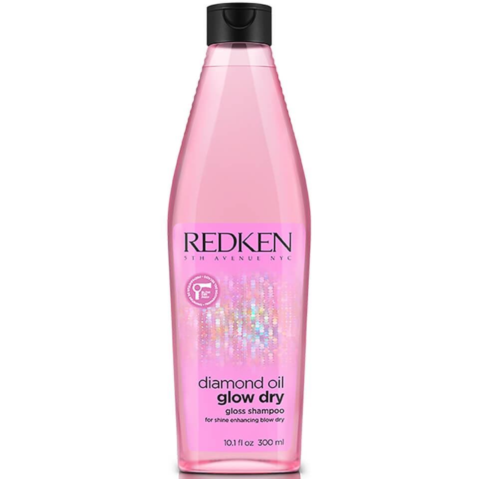 Redken Diamond Oil Glow Dry Gloss Shampoo Шампунь Мягкое очищение и максимум блеска