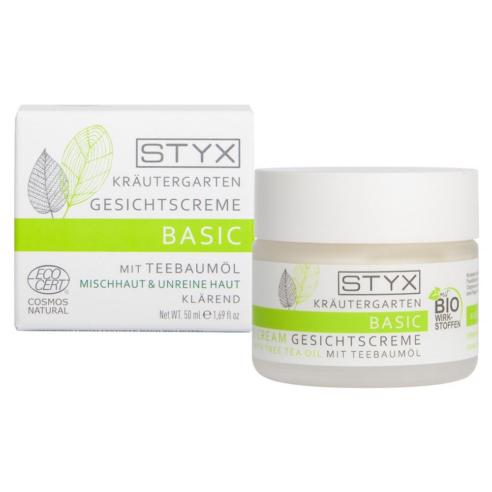 STYX Cерия "Травяной сад" Крем БИО "Чайное дерево"  Крем для ухода за проблемной кожей Чайное Дерево
