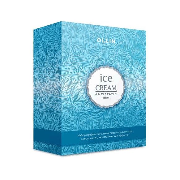 Ollin Professional Ice Cream Ice Cream Set Набор: шампунь, кондиционер, спрей-кондиционер