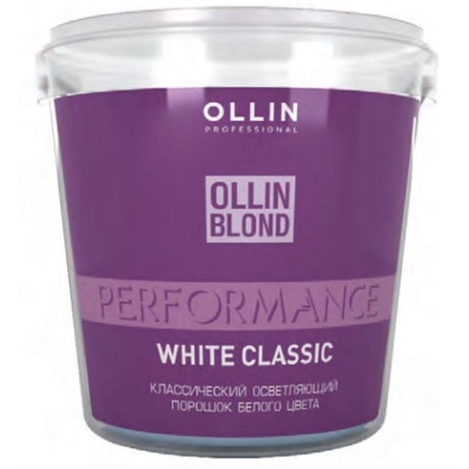Ollin Professional Color Ollin Blond Performance White Classic Powder Классический осветляющий порошок белого цвета