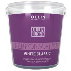Ollin Blond Performance White Classic Powder