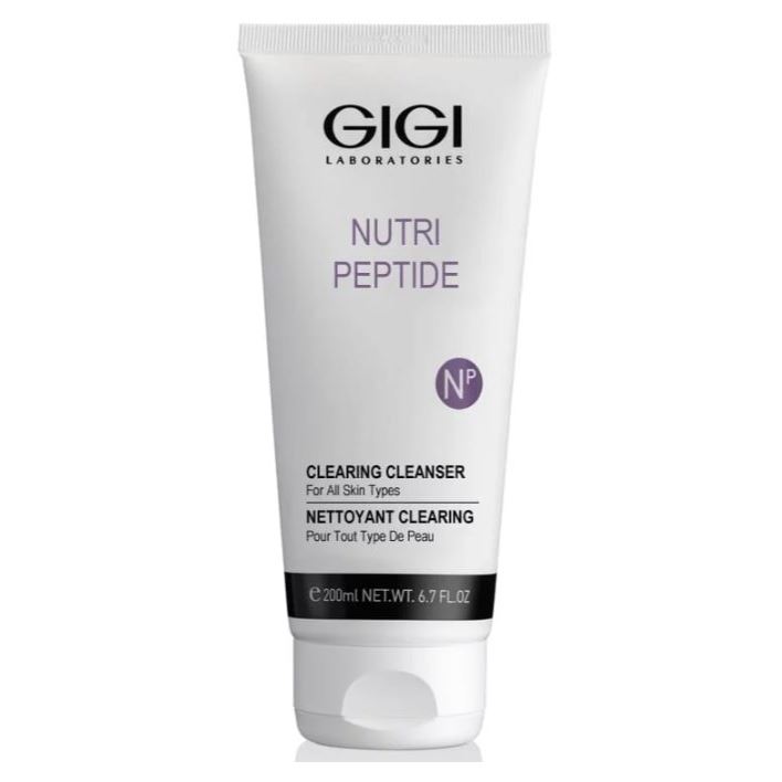 GiGi Nutri Peptide Clearing Cleanser For All Skin Types Пептидный очищающий гель для всех типов кожи лица