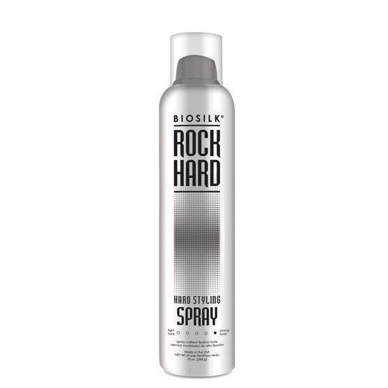 Biosilk Rock Hard Styling Spray Спрей сверхсильной фиксации для укладки волос