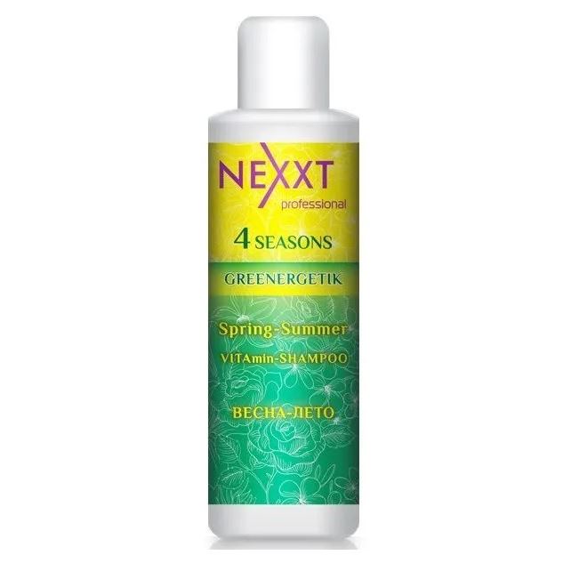Nexprof (Nexxt Professional) 4 Seasons Greenergetik Spring-Sammer VITAmin-Shampoo Витаминный шампунь для волос весна-лето