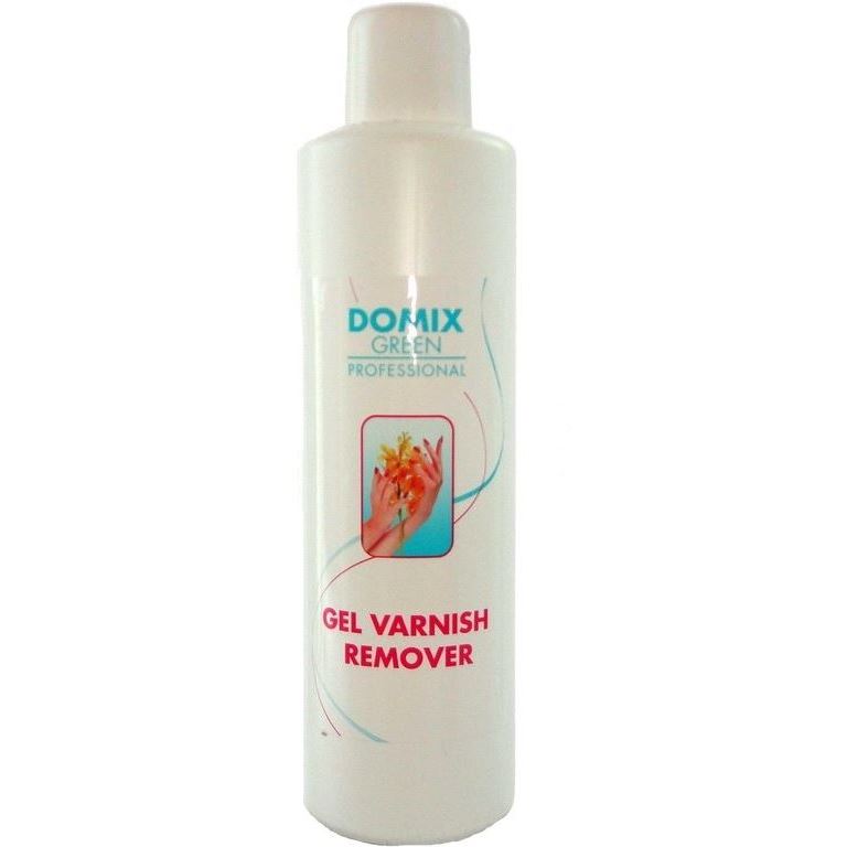 Domix Green Professional Nail Care Gel Varnish Remover Жидкость для снятия гель-лака (шеллака)