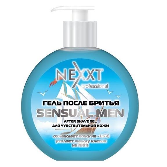 Nexprof (Nexxt Professional) Men’s Care Sensual Men After Shave Gel Гель после бритья для чувствительной кожи