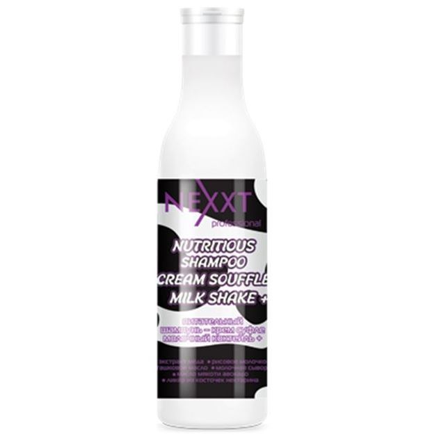 Nexprof (Nexxt Professional) Organic Line Nutritious Shampoo Cream Souffle Milk Shake+ Питательный шампунь - крем суфле Молочный коктейль+