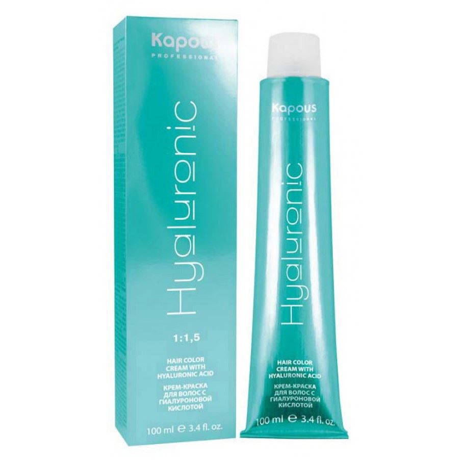 Kapous Professional Color and Tints Hyaluronic acid Hair Color Крем-краска для волос с гиалуроновой кислотой