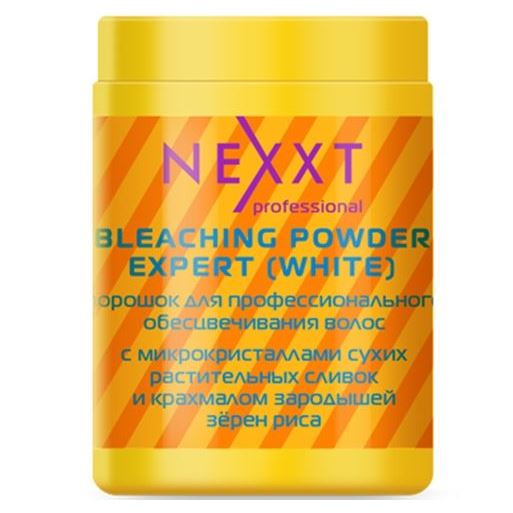 Nexprof (Nexxt Professional) Coloring Hair Bleaching Powder Expert (White) Порошок для профессионального обесцвечивания волос с микрокристаллами сухих растительных сливок и крахмалом зародышей риса