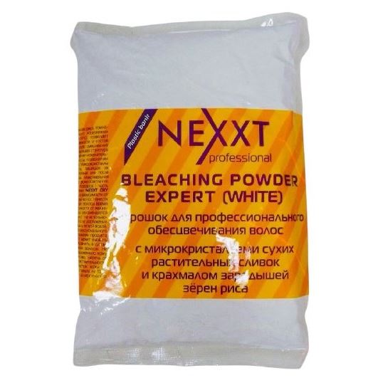 Nexprof (Nexxt Professional) Coloring Hair Bleaching Powder Expert (White) Порошок для профессионального обесцвечивания волос с микрокристаллами сухих растительных сливок и крахмалом зародышей риса