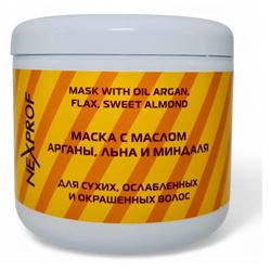 Mask Argan Oil, Flax & Sweet Almond