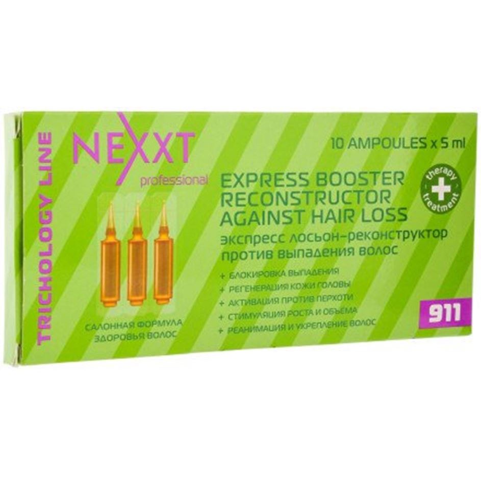 Nexprof (Nexxt Professional) Salon Treatment Care Express Booster Reconstructor Against Hair Loss  Экспресс лосьон-реконструктор против выпадения волос 