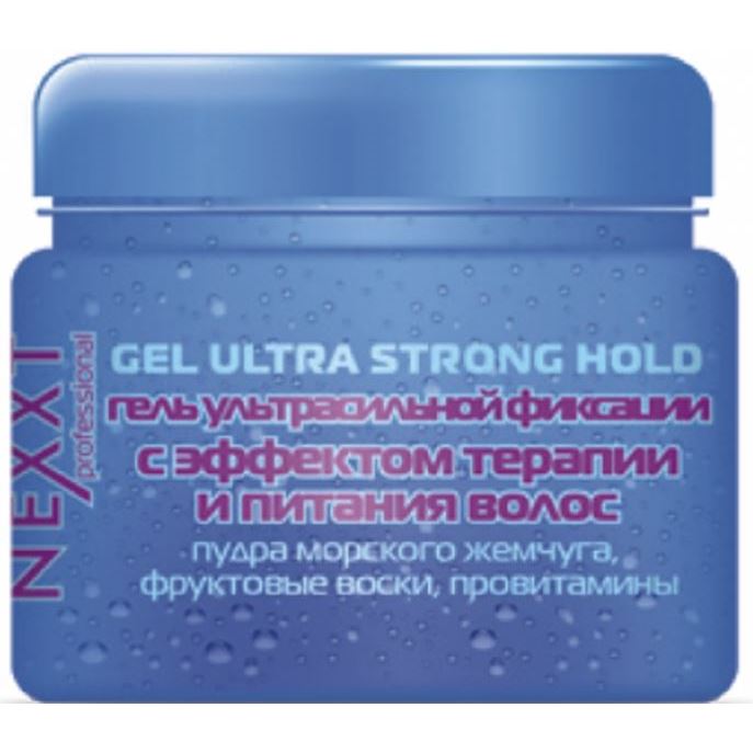 Nexprof (Nexxt Professional) Styling Gel Ultra Strong Hold Гель ультрасильной фиксации с эффектом терапии и питания волос