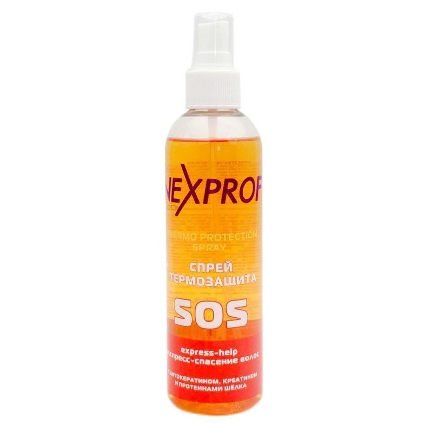 Nexprof (Nexxt Professional) Styling Thermo Protection Spray. Express-Help At SOS Hair Спрей с термозащитой. Экспресс-спасение для волос