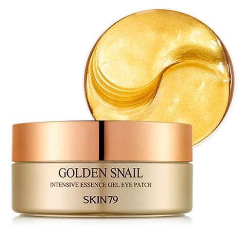 Skin79  Face Care Golden Snail Intensive Essense Gel Eye Patch Гелевые патчи для глаз с экстрактом улитки и 24K золотом