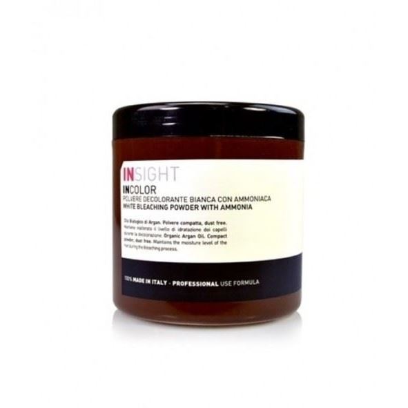 Insight Professional Coloring Hair White Bleaching Powder With Ammonia Обесцвечивающий порошок с органическим маслом Арганы
