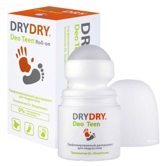 Dry Dry Antiperspirant Dry Dry Deo Teen Парфюмированный ролик для подростков
