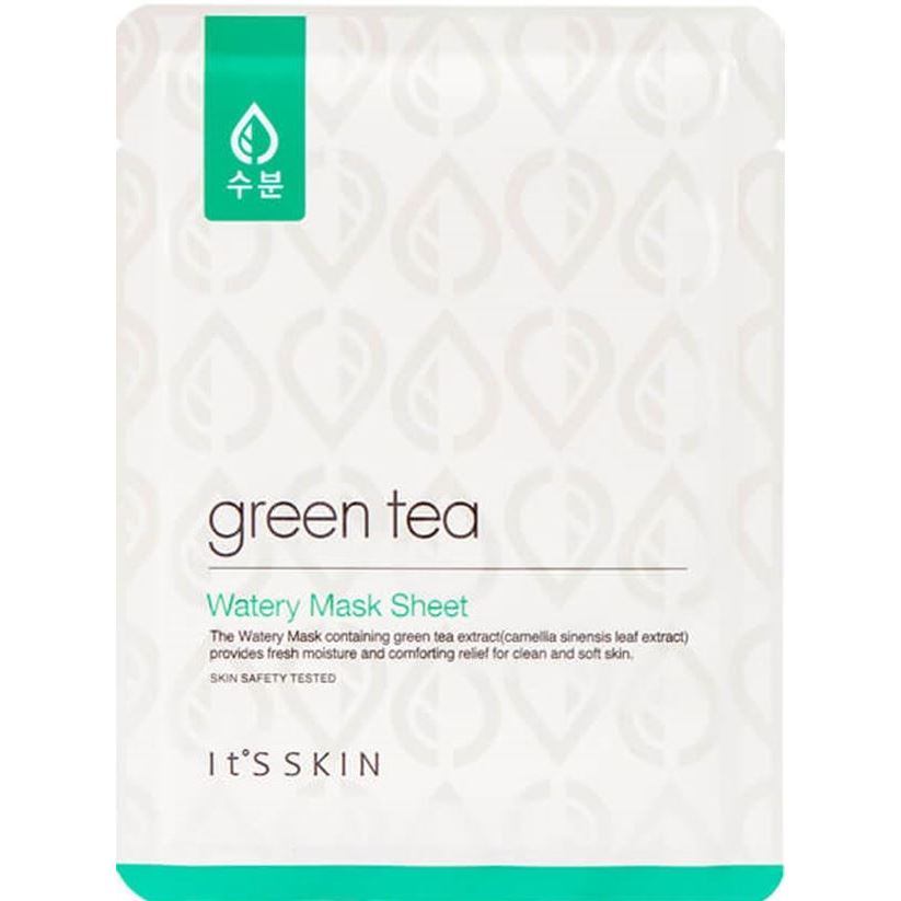 It s Skin Green Tea  Green Tea Watery Mask Sheet Увлажняющая маска с зеленым чаем