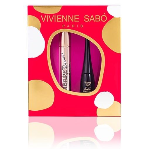 Vivienne Sabo Make Up Artistic Volume Mascara Cabaret Premiere + Charbon  Подарочный набор: тушь и подводка