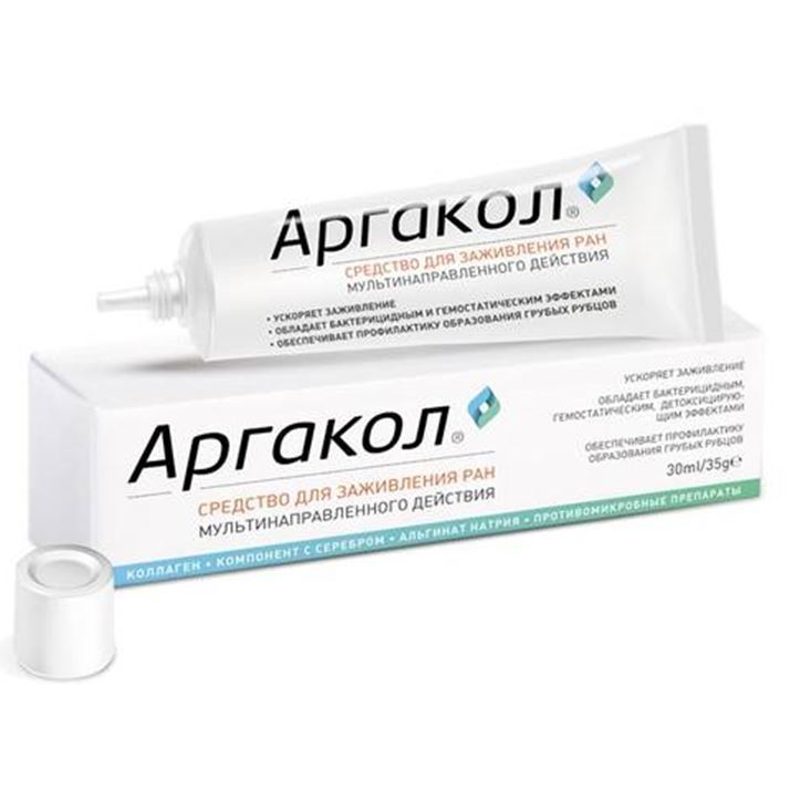 R.O.C.S. Medical Аргакол Средство для заживления ран мультинаправленного действия Аргакол