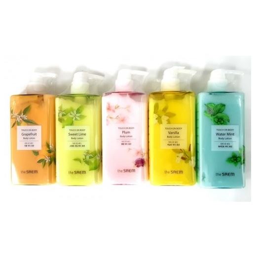The Saem Fruits Touch On Body Body Lotion Лосьон для тела 