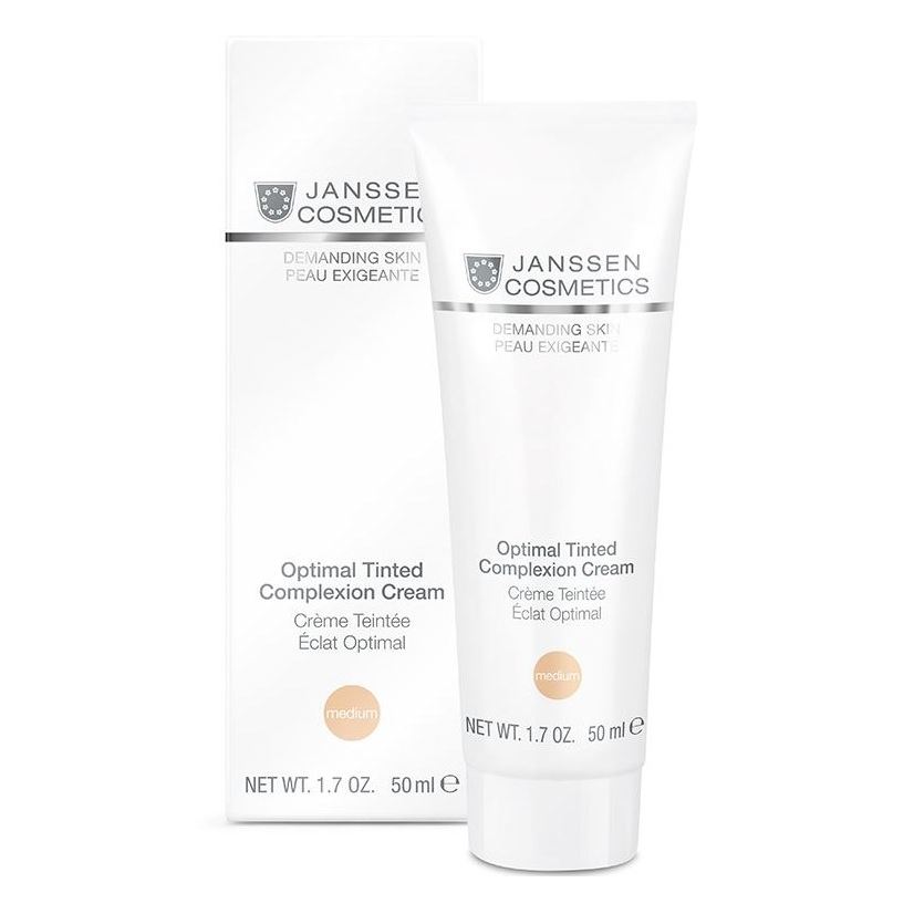 Janssen Cosmetics Demanding Skin Optimal Tinted Complexion Cream Medium SPF 10 Дневной крем "Оптимал Комплекс" (SPF 10) 