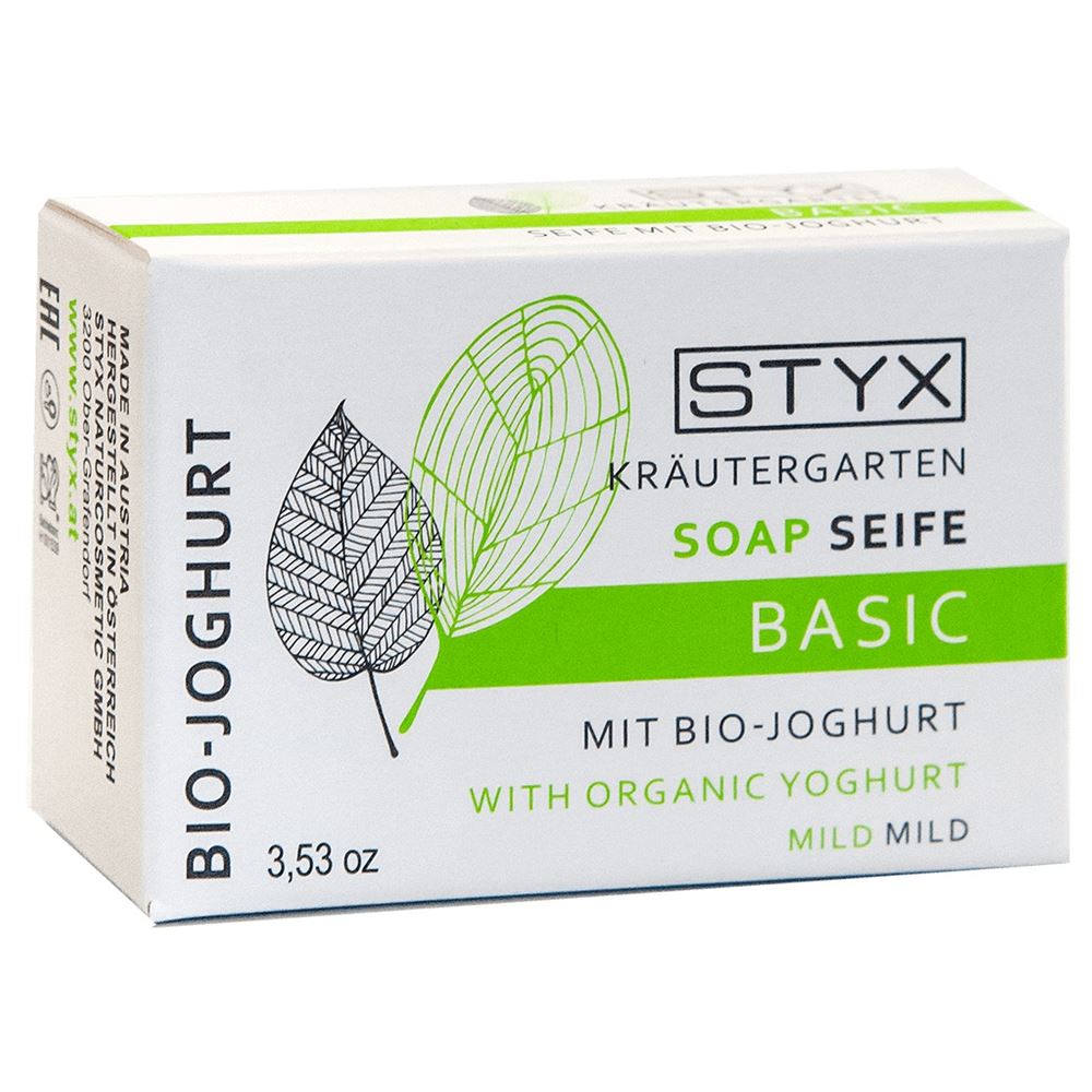 STYX Гели и Мыло Krautergarten Мыло Йогурт Мыло натуральное косметическое "праздничное" Йогурт