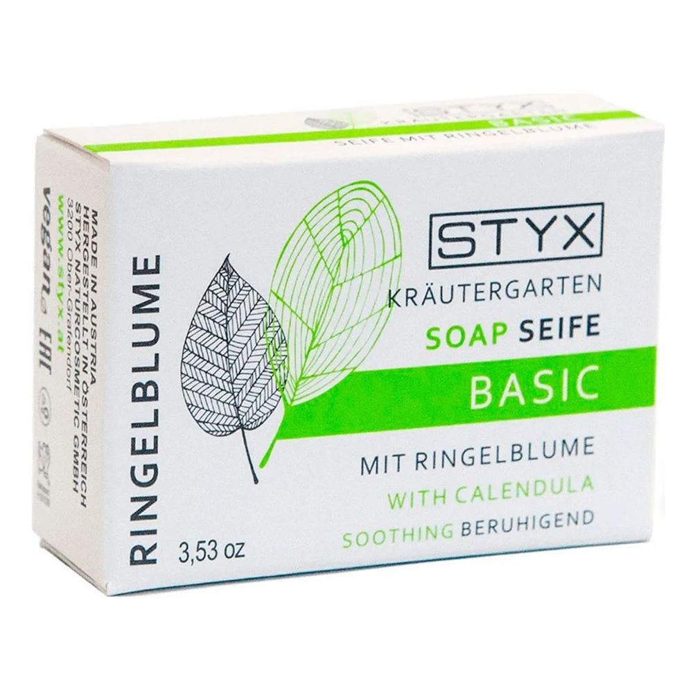 STYX Гели и Мыло Krautergarten Мыло Календула Мыло натуральное косметическое для пористой кожи Календула