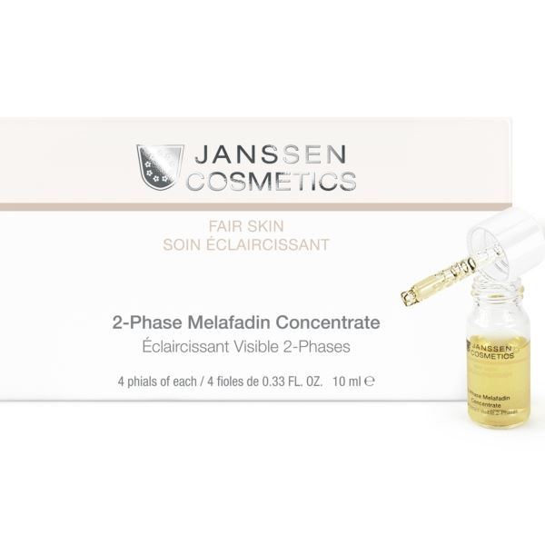 Janssen Cosmetics Fair Skin 2-Phase Melafadin Concentrate Двухфазный осветляющий комплекс