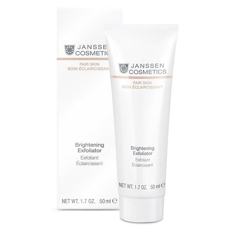 Janssen Cosmetics Fair Skin Brightening Exfoliator Пилинг-крем для выравнивания цвета лица