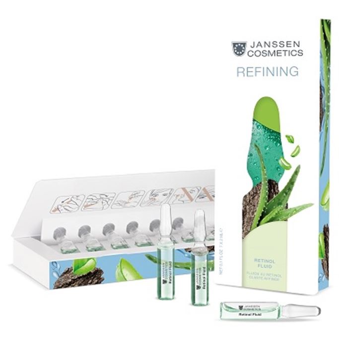 Janssen Cosmetics Ampoules Refining Retinol Fluid  Интенсивно восстанавливающий anti-age флюид с ретинолом