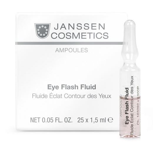 Janssen Cosmetics Ampoules Eye Flash Fluid Уход за зоной глаз - Увлажняющая и восстанавливающая сыворотка в ампулах для контура глаз