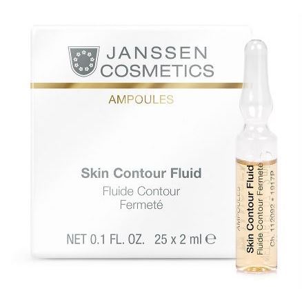 Janssen Cosmetics Ampoules Skin Contour Fluid Anti-age лифтинг-сыворотка в ампулах с пептидами, стимулирующими синтез эластина