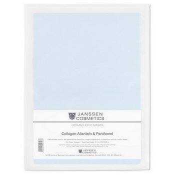 Janssen Cosmetics Professional Care Collagen Allantoin & Panthenol Mask Коллаген с аллантоином и пантенолом (голубой) - Коллагеновая матрица