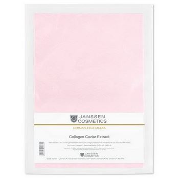 Janssen Cosmetics Professional Care Collagen Caviar Extract Mask Коллаген с экстрактом икры (ярко-розовый) - Коллагеновая биоматрица
