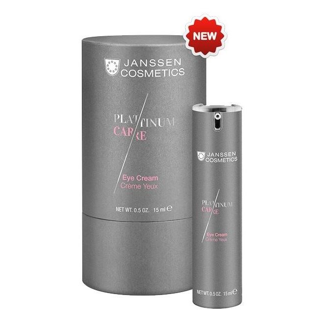 Janssen Cosmetics Platinum Care Eye Cream Реструктурирующий крем для глаз с пептидами и коллоидной платиной