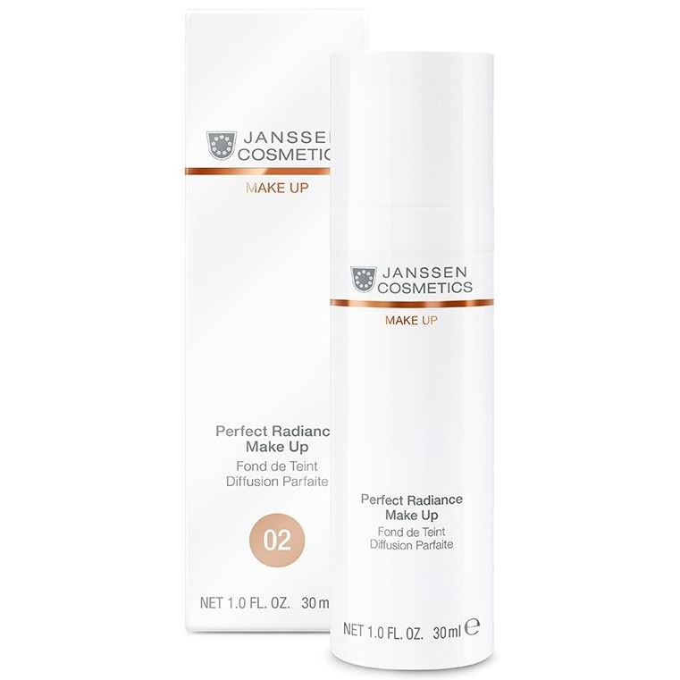 Janssen Cosmetics Make-Up Perfect Radiance Make-Up  Стойкий тональный крем с UV-защитой SPF-15 для всех типов кож