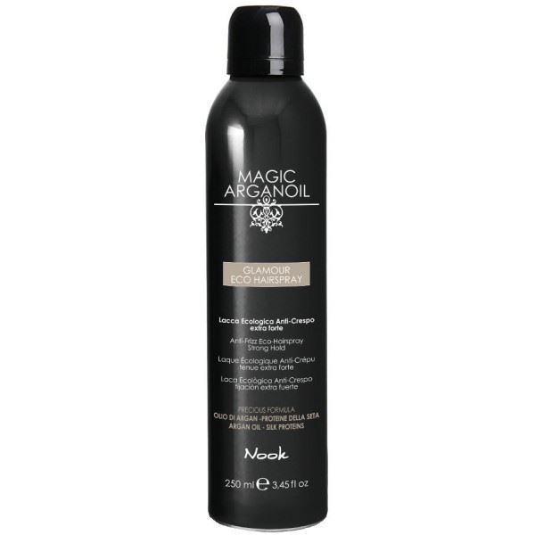 Nook Magic Arganоil Glamour Eco Hairspray Гламурный лак для волос "Магия Арганы" 