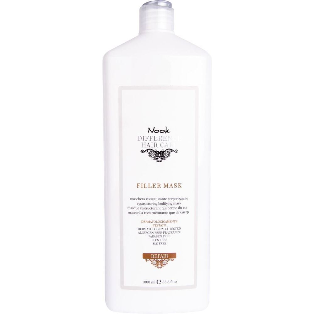 Nook Differrence Hair Care  Repair Filler Mask Восстанавливающая оживляющая маска для сухих и поврежденных тонких волос рН 4,0